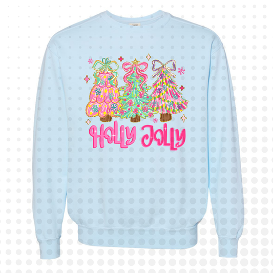 Holly Jolly Preppy Trees