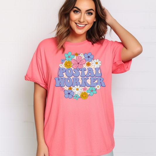 Postal Worker - Floral