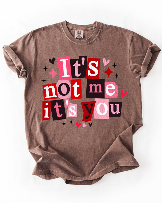 It's not you, It's me (ransom letters)