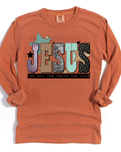 Jesus - bold western retro