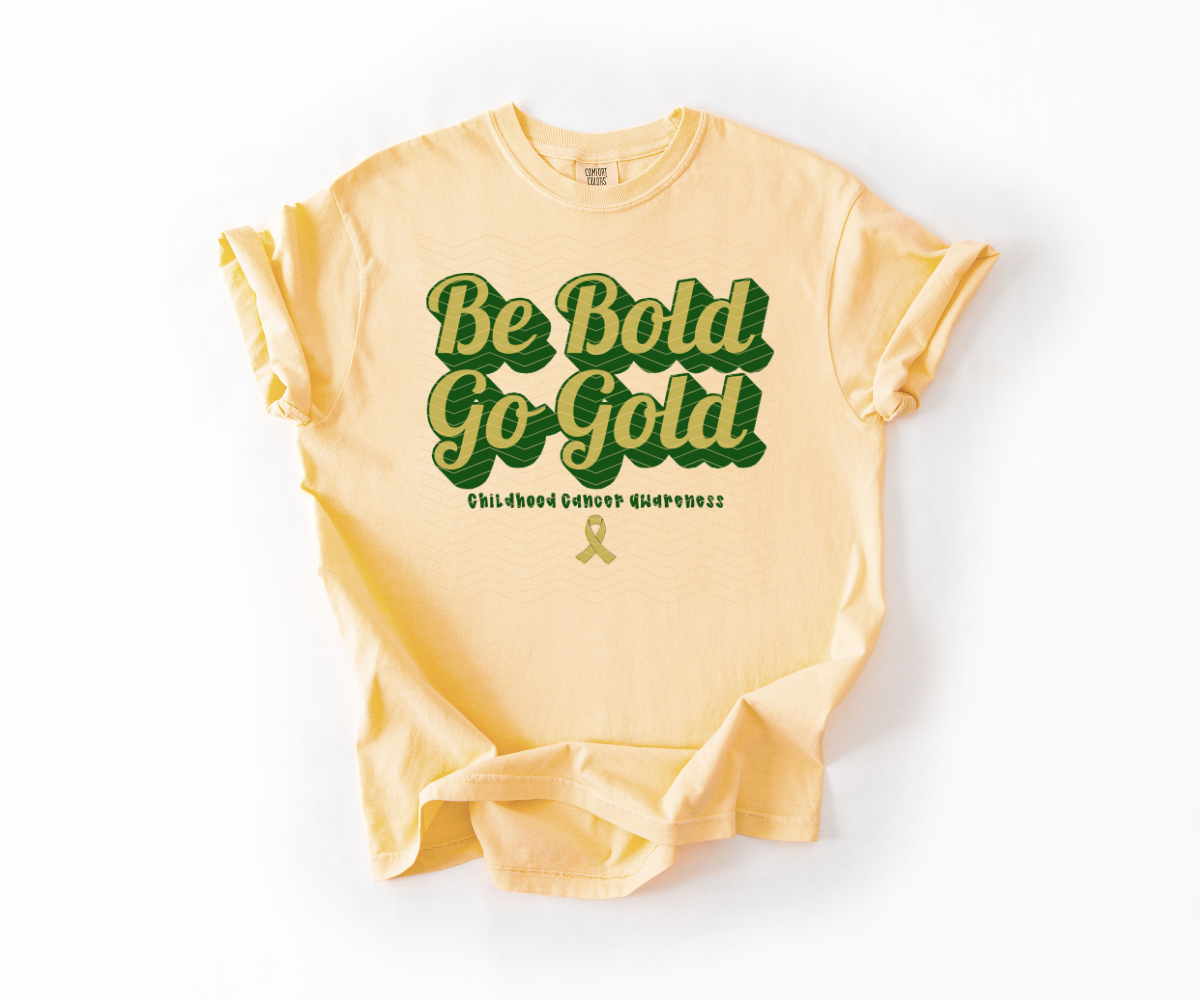 Be Bold Go Gold Ware Co. Colors