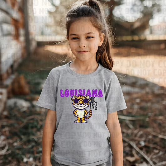 Doodle Mascot - LSU