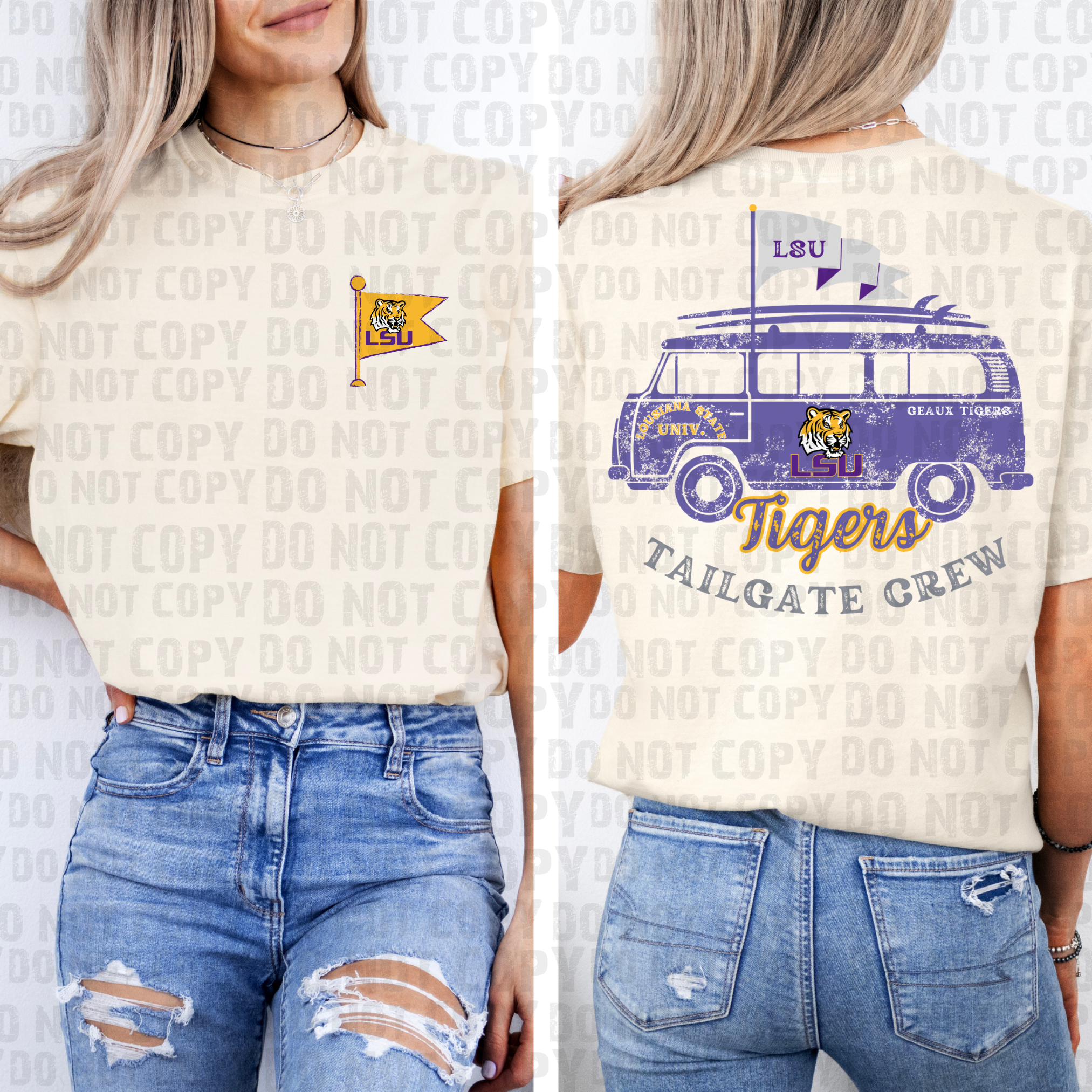 Tailgate Crew Van - LSU – We Are DTF Transfers