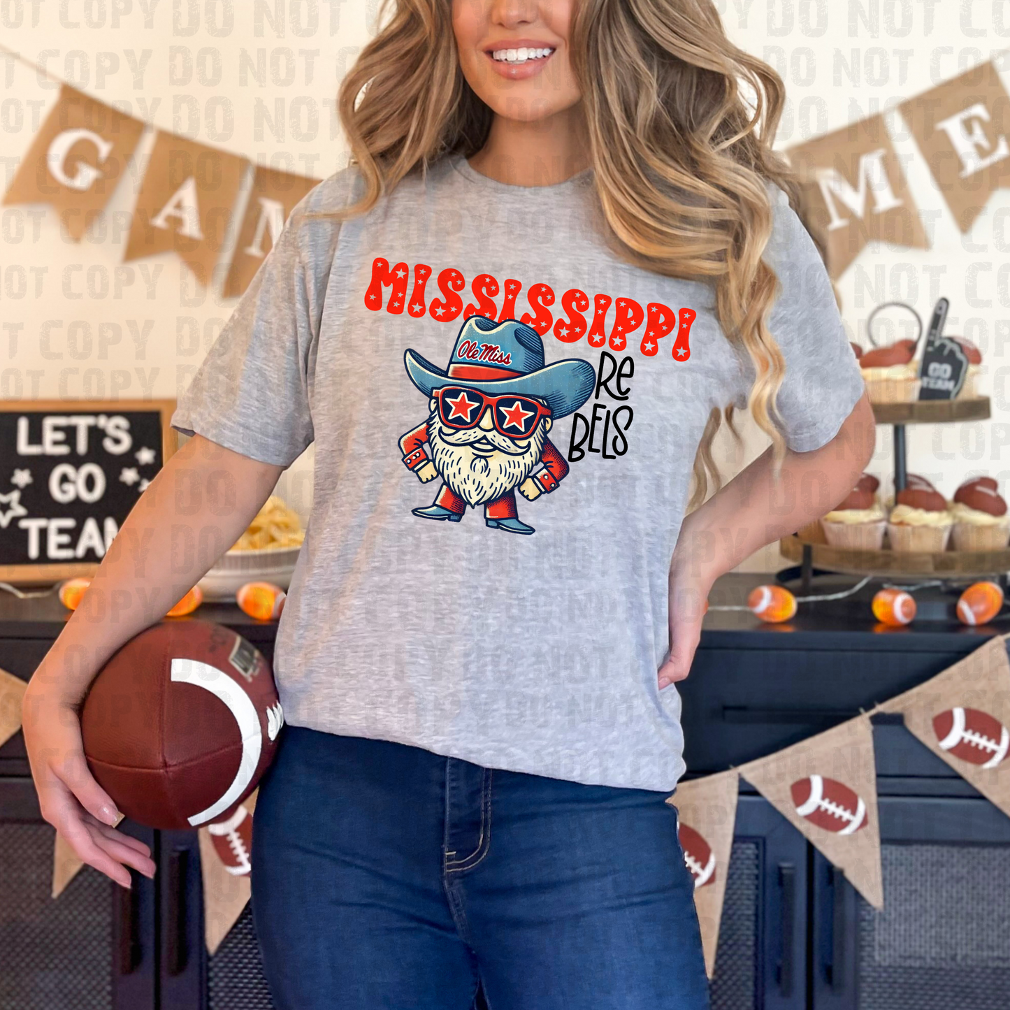 Doodle Mascot - MS Rebels