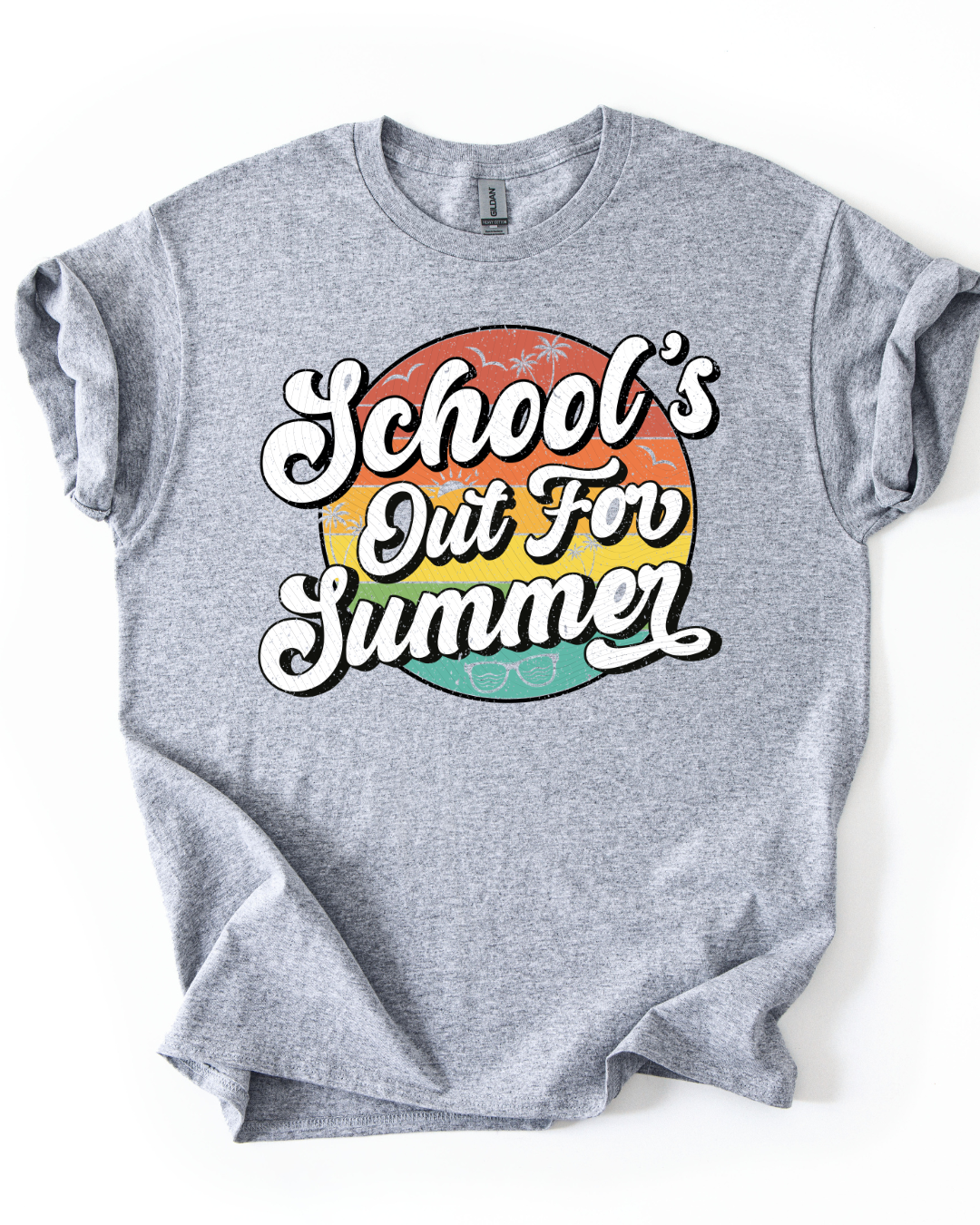School's Out For  Summer -Circle