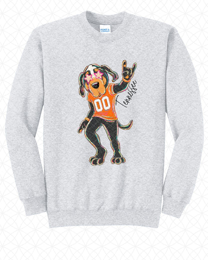 Rockin Delulu Mascot - Tennessee