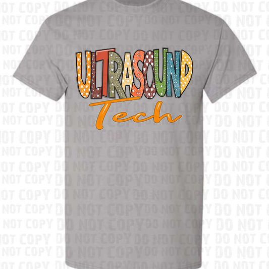 Ultrasound Tech Patterned