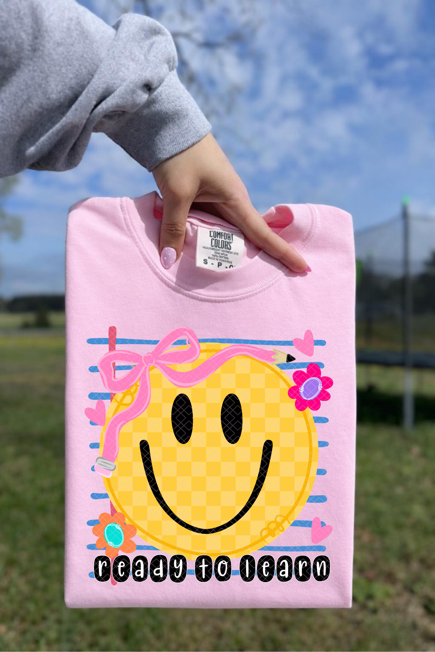 Bow Smiley Ready to Learn
