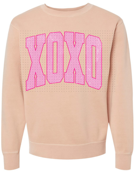 XOXO Valentines- Pink Filled