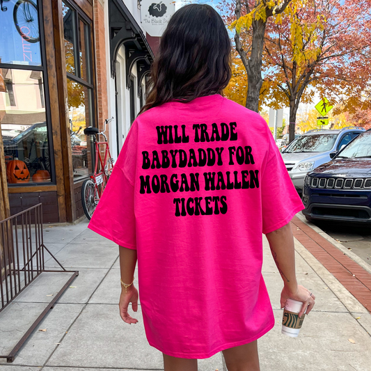 Will trade babydaddy for morgan tickets