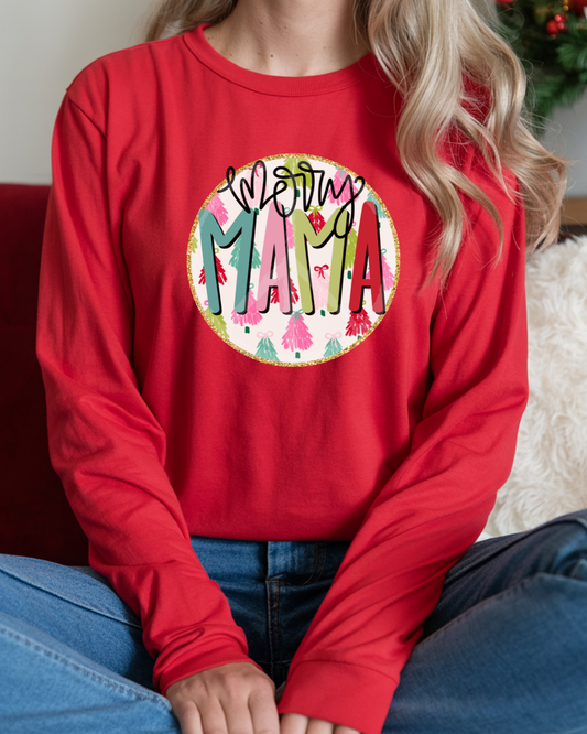 Merry Mama - gold circle