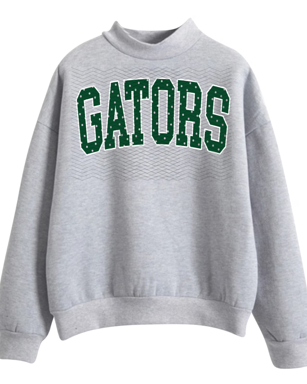 Green Polka Dot Gators
