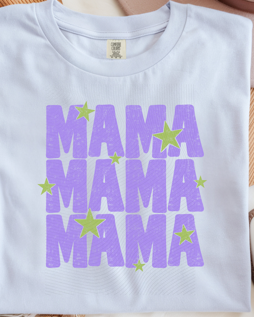 Purple Mama Girl- Stars