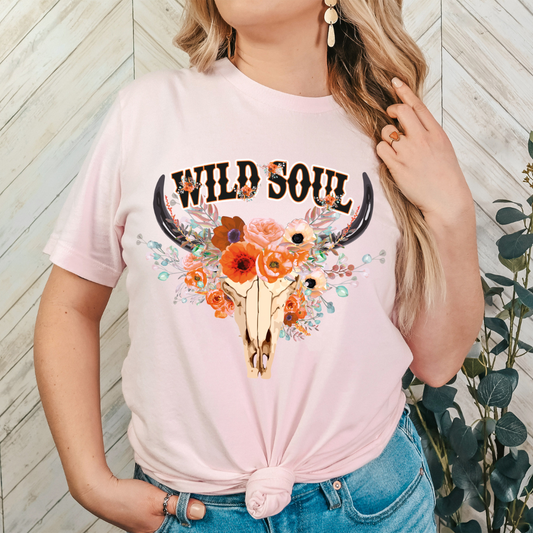 Wild Soul floral horns