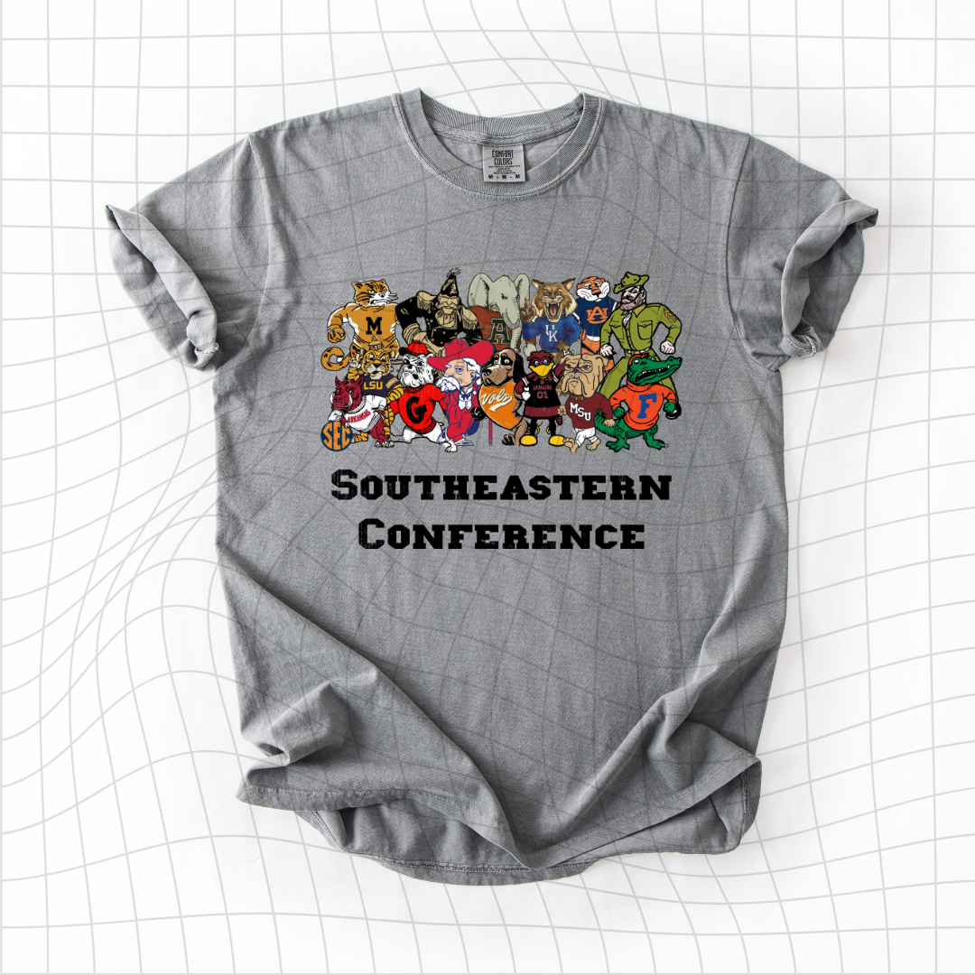 SEC Mascots (black text)