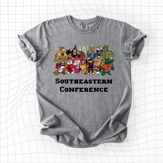 SEC Mascots (black text)