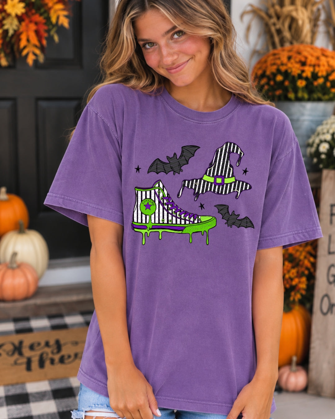 Bats & Sneakers - Green