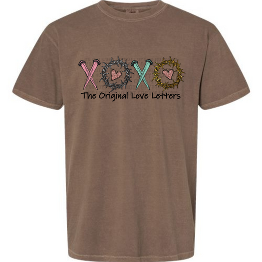 XOXO Original Love Letter - Pastel Hearts