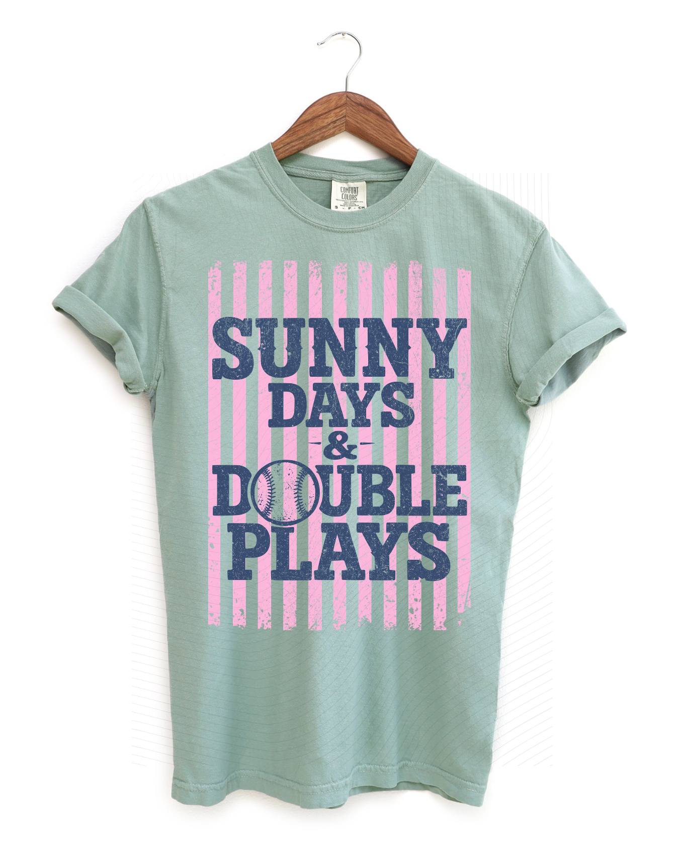 Sunny Days & Double Plays (pink & blue)
