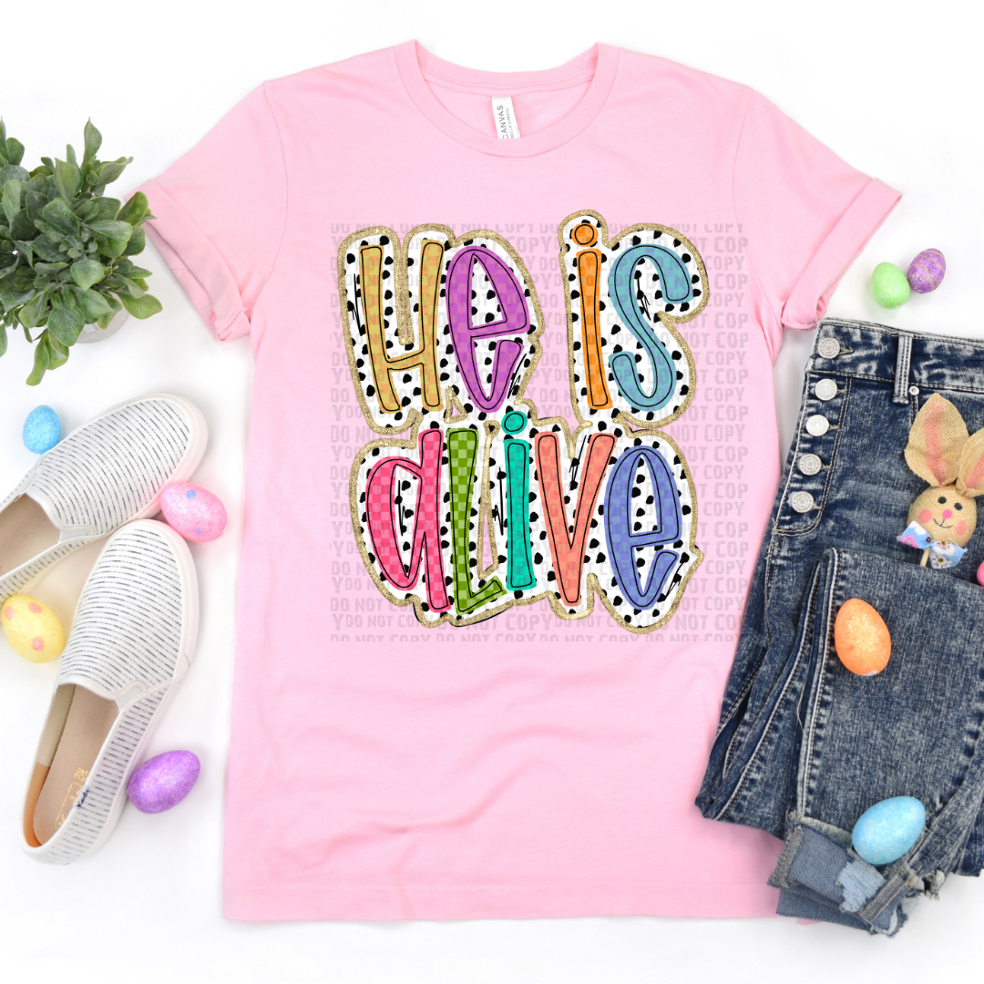 He is Alive - Pastel Doodle