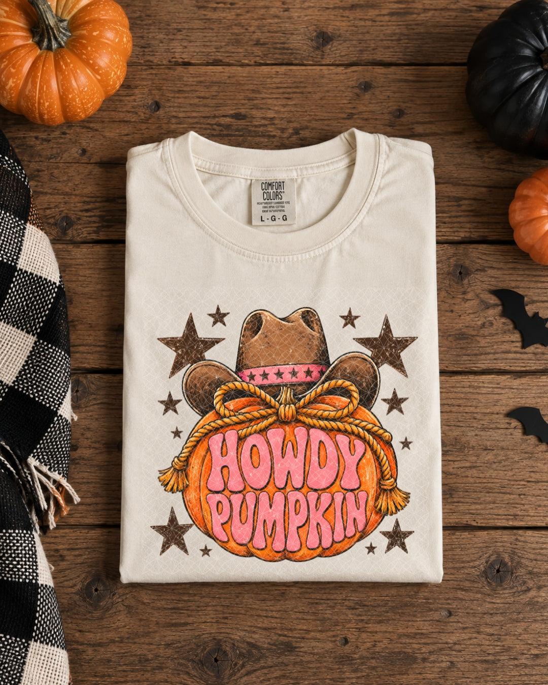 Howdy Pumpkin Pink