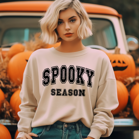 Spooky Season Bold Black Grunge