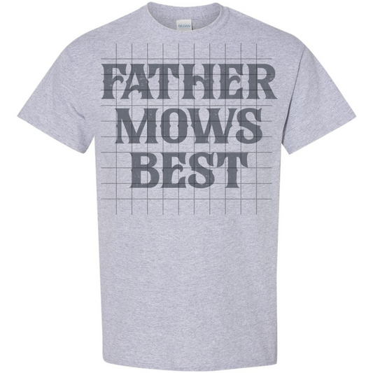 Father Mows Best