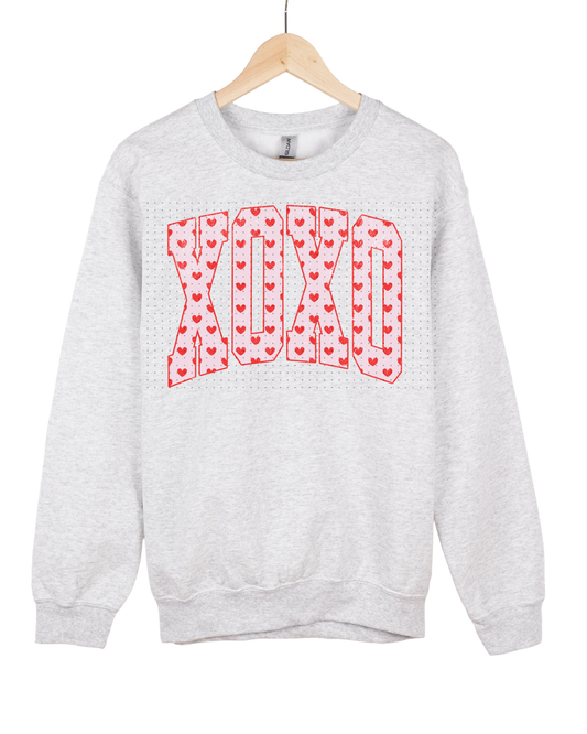 XOXO Valentines- filled hearts