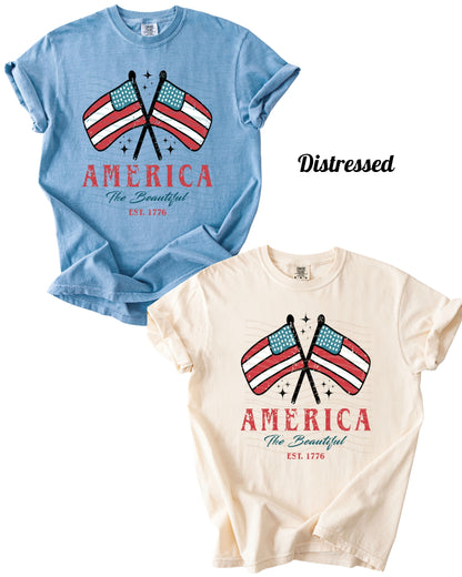 America the Beautiful Flags