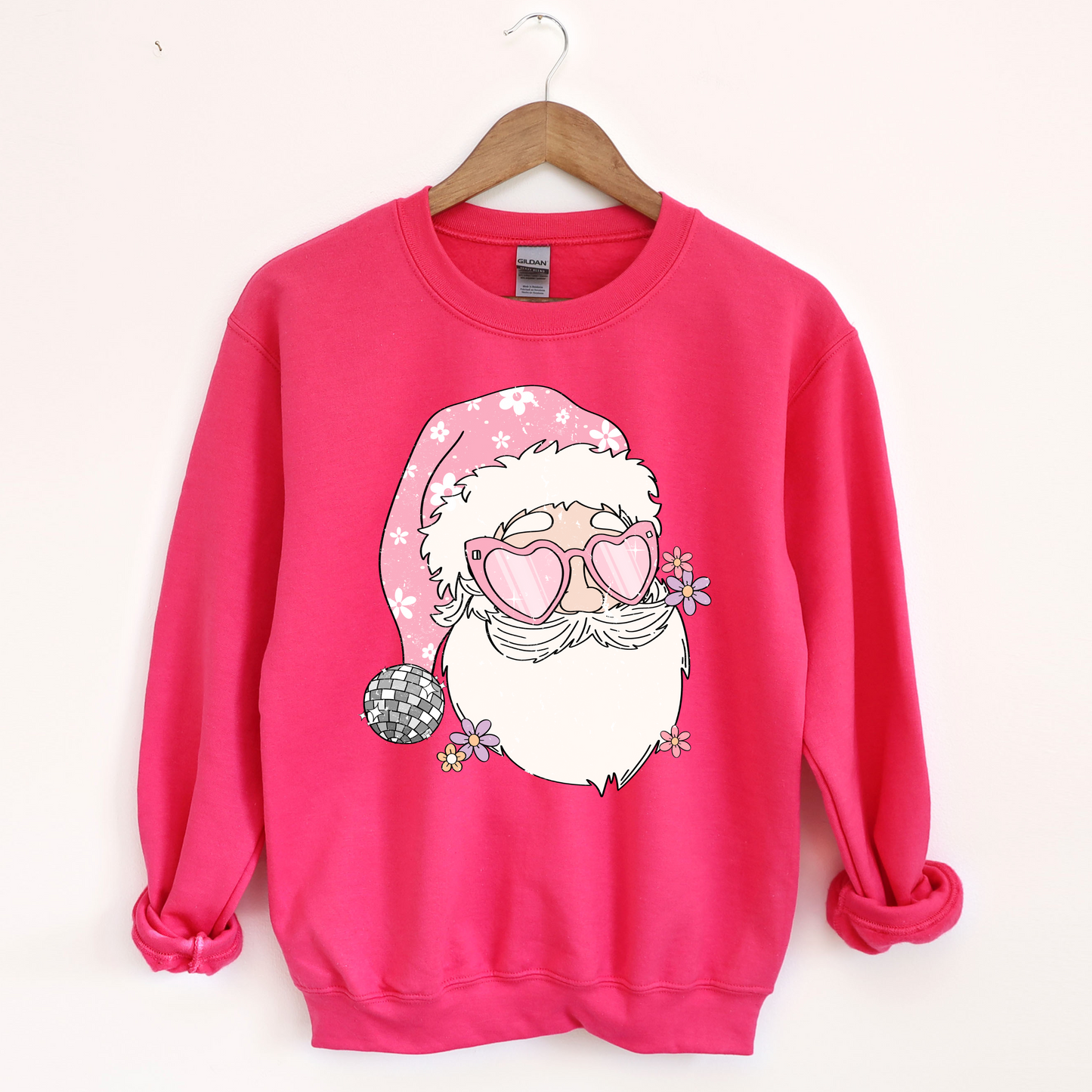 Disco Ball Santa