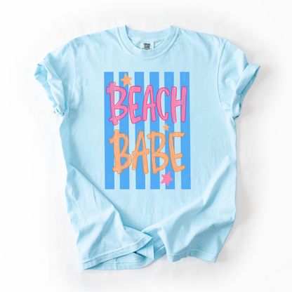 Beach Babe Scribble & Stripes