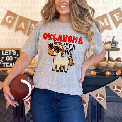 Doodle Mascot - Oklahoma Sooners