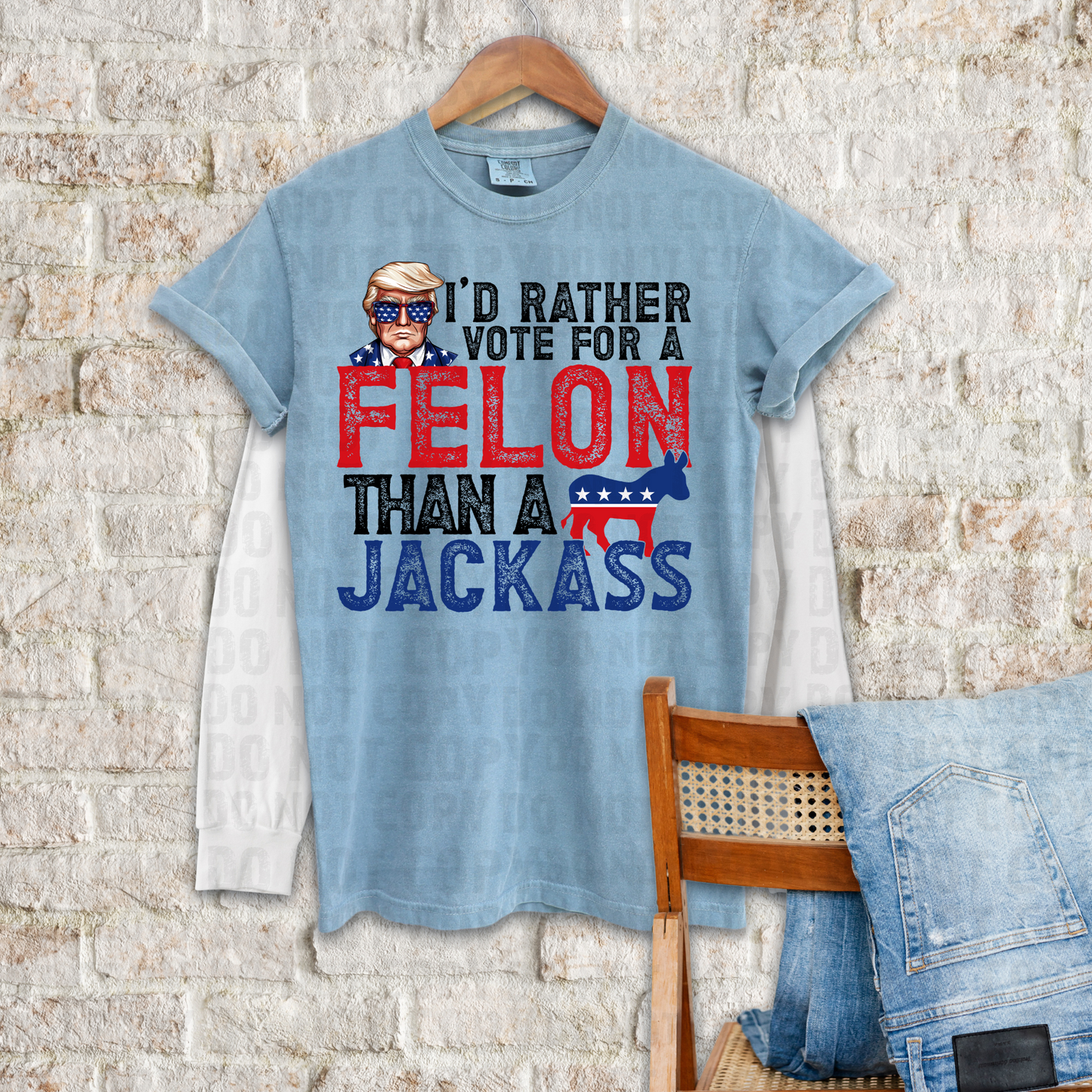 Felon Over Jack*ss (3 Styles)