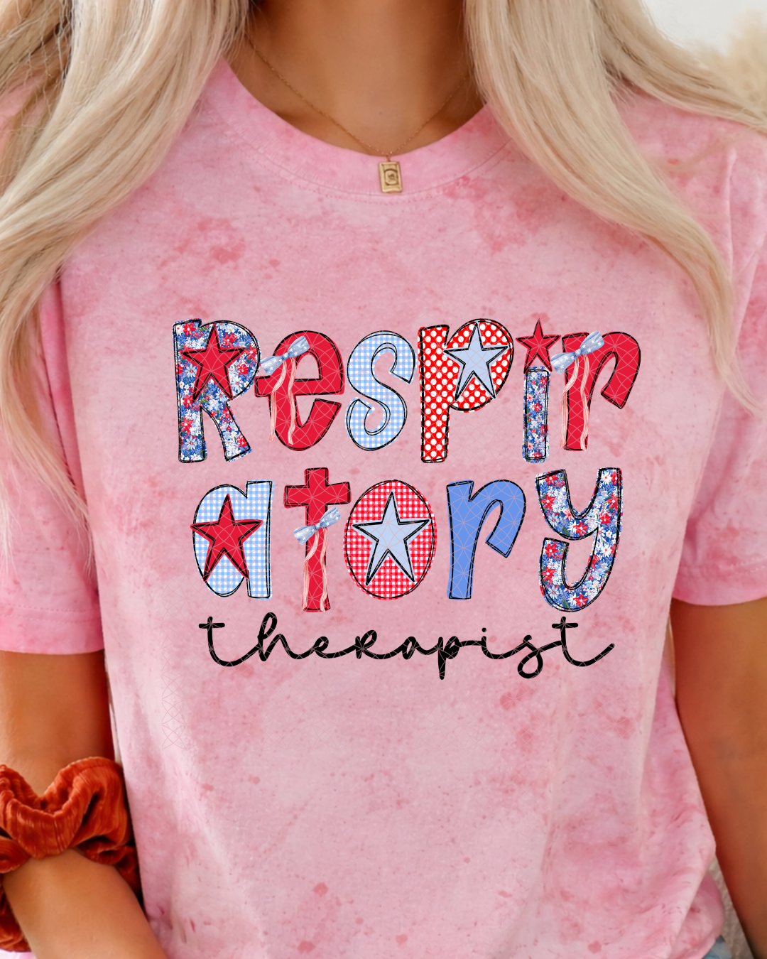 Patriotic Respiratory Therapist