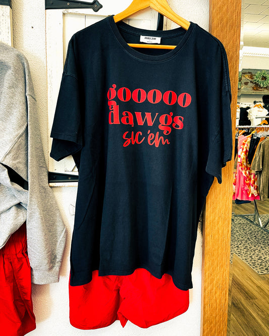 GOOO DAWGS SIC EM