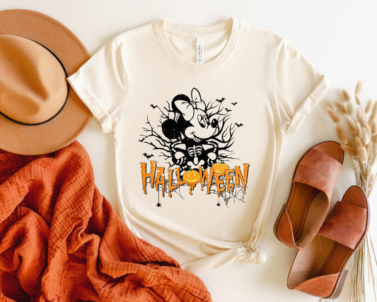 Minnie Mouse & Bats Halloween