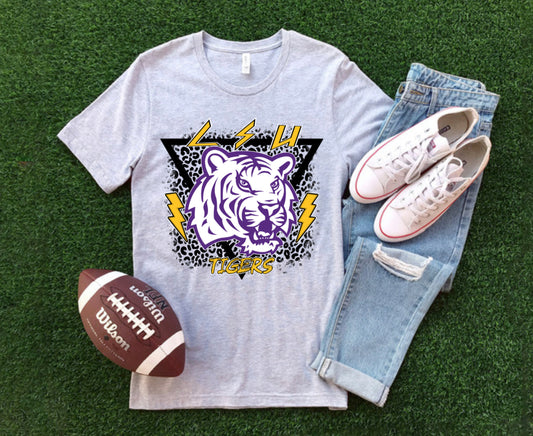 LSU leopard + lightning