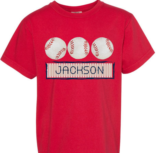 *Custom Baseball Kids Name*- Baseballs
