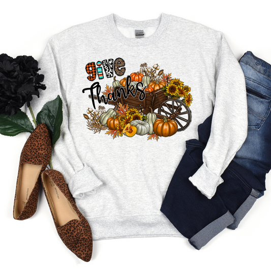 Give Thanks Wheelbarrow