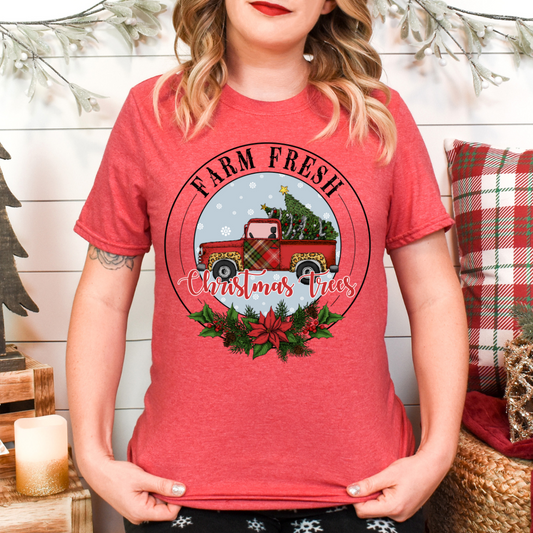 Farm Fresh Christmas Trees circle