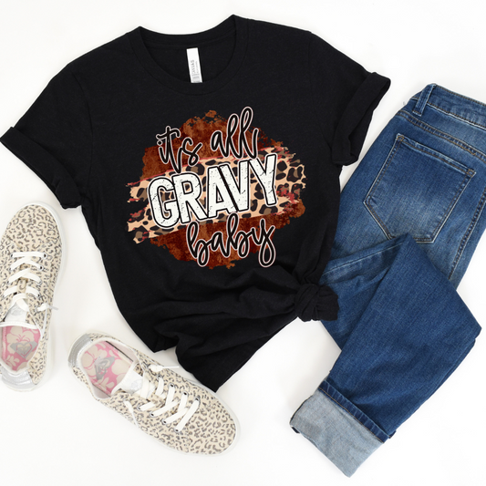 Thanksgiving - It's All Gravy Baby Leopard