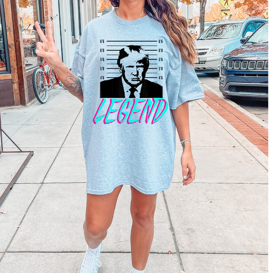 legend trump- old row font