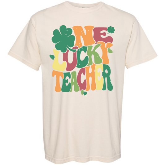 One Lucky Teacher Colorful