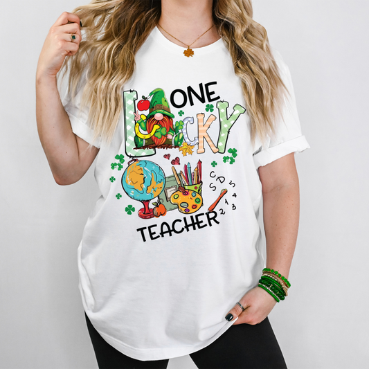 St Patrick's Doodle Teacher Design