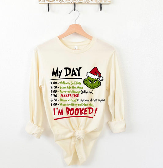 Grinch for the day (2 color options)