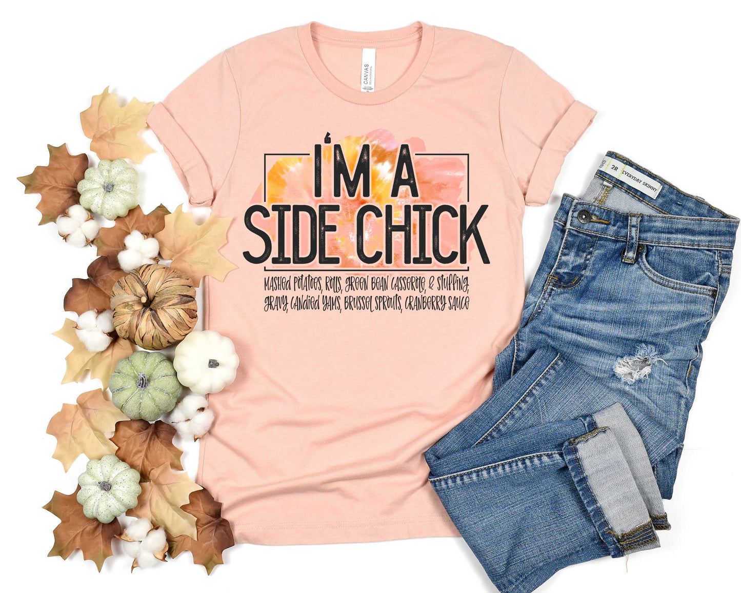 Thanksgiving - Side Chick PeachyPink